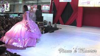 Expo 15 México pasarela vestidos de 15 Viann k Mansur [upl. by Akkin66]