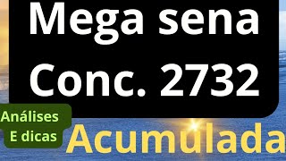 tabela para mega sena conc2732 Acumulada 🍀🍀🍀🍀🍀🍀 [upl. by Akinnej]