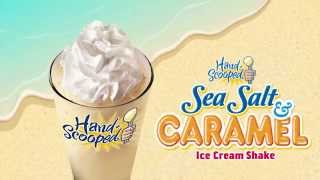 Hardees Sea Salt amp Caramel IceCream Shake [upl. by Aizat]