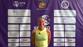 Sara Errani postmatch interview [upl. by Bealle]