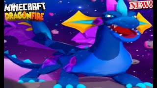 Minecraft DragonFire Getting the Galaxy Dragon Super Cool [upl. by Oilut]