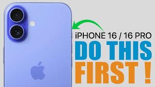 iPhone 16  16 Pro  First Things To DO Tips amp Tricks [upl. by Dominga]