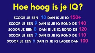 Hoe hoog is jouw algemene kennis IQ Ontdek het hier [upl. by Lakin]