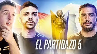 REACCIONANDO AL PARTIDAZO DE YOUTUBERS 5  ESPAÑA VS FRANCIA [upl. by Hengel]