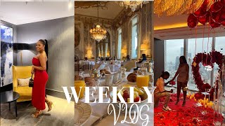 VLOG  SUPRISE ENGAGEMENT ADDRESSING NEGATIVITY AFTERNOON TEA amp MORE  Edwige ala mode [upl. by Dickey]