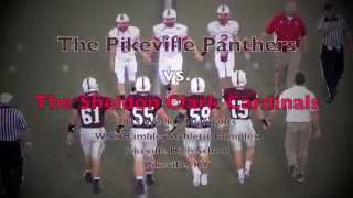 Pikeville vs Sheldon Clark 2015 Week 3 Highlights [upl. by Iveksarap898]