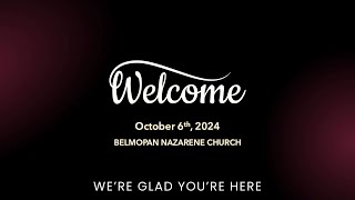 Belmopan Nazarene Church Service Oct 6TH [upl. by Ecneps]