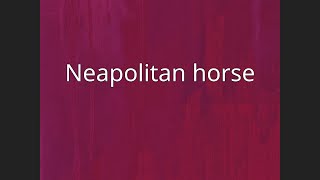 Neapolitan horse [upl. by Bellanca]