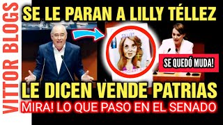 🔴NO SE LO ESPERABA SE LE PARAN A LILLY TÉLLEZ LE DICEN VENDE PATRIAS CON CARTELES [upl. by Halfon]