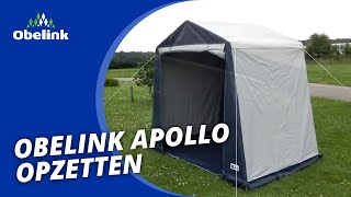 Obelink Apollo opzetten  Instructievideo I Obelink Vrijetijdsmarkt [upl. by Thoma999]