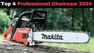 4 Best Professional Chainsaws in 2024 [upl. by Gallager]