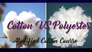 Cotton VS Polyester Carded VS Combed StapleFiberFilament  Read Disclaimer in description [upl. by Mariande769]