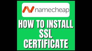 How to Add a NameCheap SSL Certificate to your GoDaddy Domain on CPanel [upl. by Eceer]