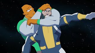 Immortal vs Allen Full Fight Scene Invincible Season 2 Episode 5 [upl. by Perreault]