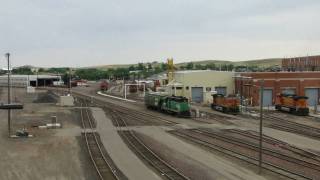 BNSF Facility in Havre 28AUG2010 [upl. by Eilata]