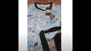 Euro 2024 Portugal away jersey kids  Soccerdealshop [upl. by Anahs]