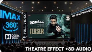 8daudio bassboosted Robinhood Official Teaser Robinhood RobinhoodOfficialTeaser Nithiin [upl. by Jacquelynn]