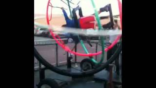 Orbitron Human gyroscope ride  Richmond Nightmarket [upl. by Jacqueline]