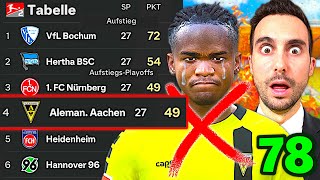 AUFSTIEG ODER ICH MUSS DEN BESTEN SPIELER VERKAUFEN 💀😫 FC 25 Aachen Karriere 24 [upl. by Gearhart]