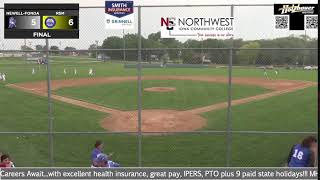 Remsen St Marys vs NewellFonda Varsity Baseball [upl. by Yanal302]