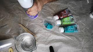 How I Mix My Paint For Acrylic Pours  Fluid Art With Pebeo Studio Acrylics amp Medium [upl. by Signe]