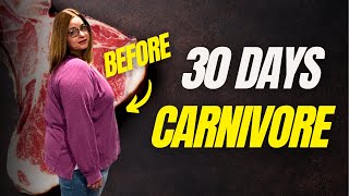 Is it Working 30 Day Carnivore Diet Results [upl. by Libb563]