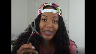 Removing my septum piercing [upl. by Mcnelly]