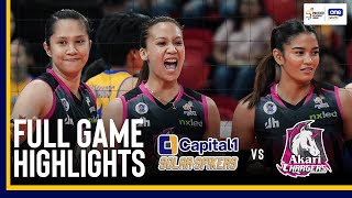 AKARI vs CAPITAL1  FULL GAME HIGHLIGHTS  2024 PVL ALLFILIPINO CONFERENCE  APRIL 11 2024 [upl. by Viviane]