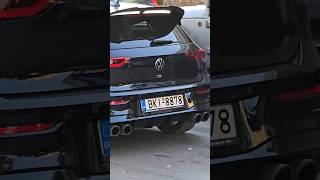 Golf 8 R 2024 Black με Akrapovic Εξάτμιση Αγωνιστικό Καταλύτη 320Ps και Τρελό Ήχο  Δυναμώστε [upl. by Erodasi]