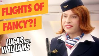 Pennys Most Flighty Moments FUNNIEST Come Fly With Me Bits  Lucas and Walliams [upl. by Churchill]