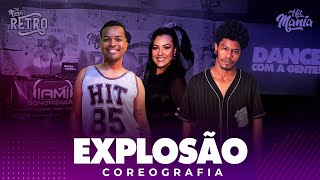 Explosão  Tchakabum  HIT MANIA TV Coreografia RETRO [upl. by Bessy]