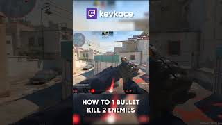 HOW TO KILL 2 WITH 1 Bullet csgo cs2 pro counterstrike cs2memes csmoments twitch esl [upl. by Sergius]