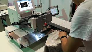 SCT350 Auto Curtain Pinch Pleating Machine with Auto Feed and Auto Pleat Calculation Module [upl. by Aili]