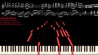 【Cytus】Eyemedia  Bloody Purity PIano Arrangement Sheets  MIDI [upl. by Naryb]