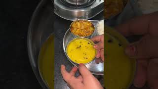 Dall cahwal roti sabji asmr food shots lunch [upl. by Remo]