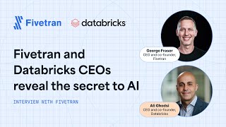 Fivetran and Databricks CEOs reveal the secret to AI [upl. by Kcaj]