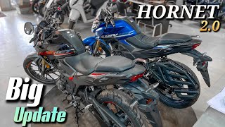 2024 Hornet 20 New Colours 🔥🔥🔥 Honda Hornet 20 matte Blue amp Black colour Harsh verma [upl. by Adihsaar]