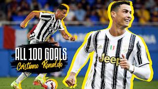 CRISTIANO RONALDO SCORES 100TH JUVENTUS GOAL  ALL 100 GOALS  CR100 🔥⚽️ [upl. by Eilata427]