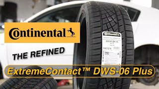 The NEW improved Continental ExtremeContact™ DWS06 Plus Allseason tire [upl. by Ayahsal]