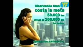 Spot Omnitel  Carte Ricaricabili  Megan Gale 2001 [upl. by Fesuoy]