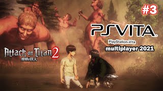 Aiman Joins Survey Corps  Attack on Titan 2  Multiplayer  PS Vita [upl. by Gyatt559]