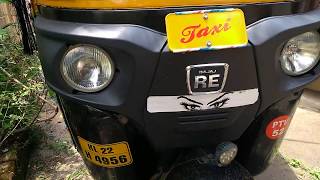 Bajaj RE Optima Diesel Passenger 3 wheeler Auto rickshaw [upl. by Hendon443]