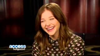 Chloë Grace Moretz  Talks about Denzel Washington amp quotThe Equalizerquot [upl. by Magdala960]