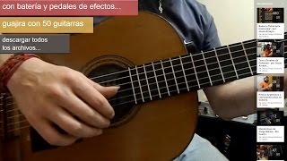 Tocar Guajira en Guitarra tutorial  Jesús Amaya [upl. by Eustis]