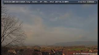 5 November 2024  Lochgelly WeatherCam Timelapse [upl. by Twitt]