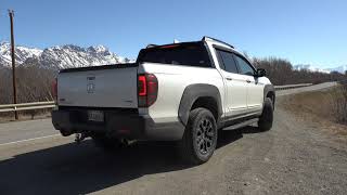 Modified 2021 Honda Ridgeline Sports revving and drive by [upl. by Yeoj]