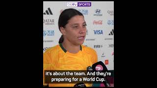 Matildas star Sam Kerr slams disrespectful media [upl. by Matelda697]