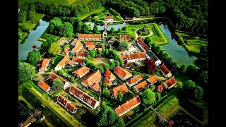 Bourtange Groningen Netherlands  4K Drone [upl. by Nylde559]