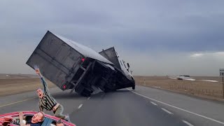 Wind overturned cars during severe storm in Cape Town [upl. by Leunas]