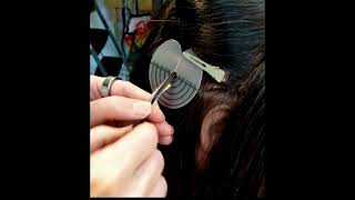 How to replace Keratin Hair Extensions Bonding Gluesunnyhair keratinextensions humanhair [upl. by Leia494]